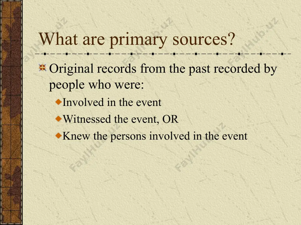 an introduction to primary and secondary sources - Page 3