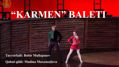 "karmen" baleti — PPTX