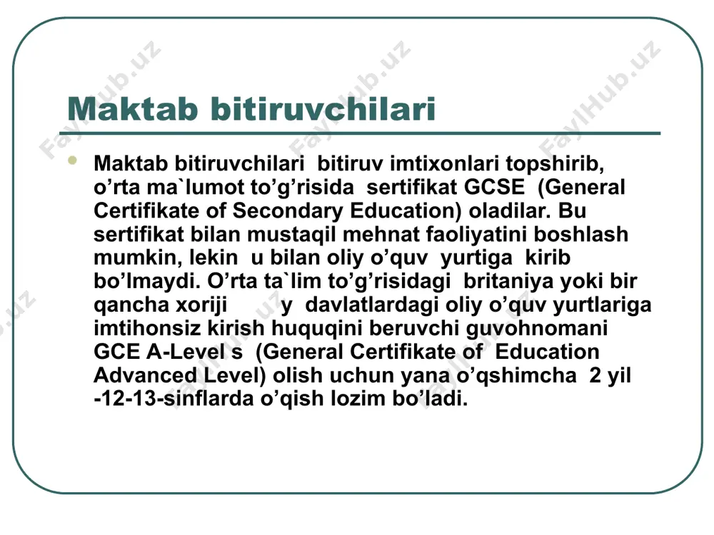 buyuk britаniya tа'lim tizimi - Page 4