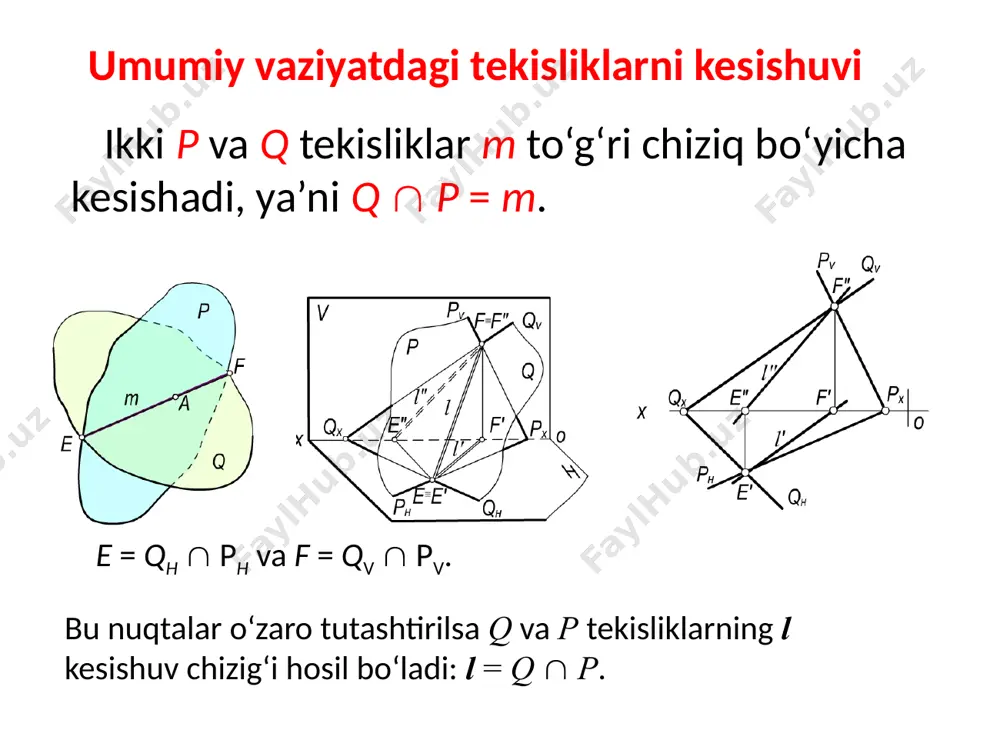 tekisliklarning kesichuvi - Page 3