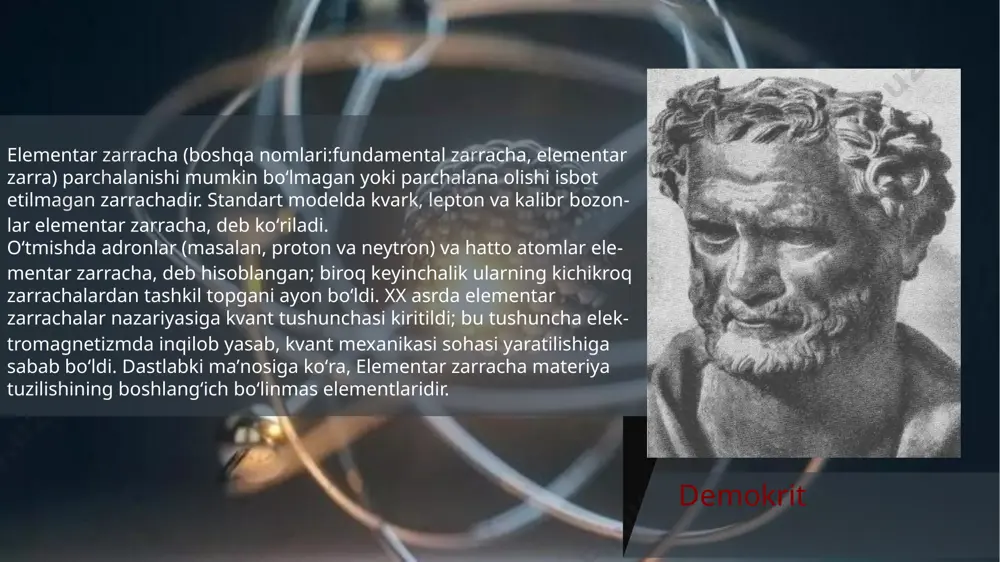 qilsa , neytron va antineytron xususly magnit momentlarining ishorasi bilan farq qiladi . y zaryadsiz zarralar foton , nº mezonlarning o'zlari va antizarralarining fizik xossalari bir xil . thank you image1.jpeg image2.jpeg image3.jpeg image4.jpeg image5.jpeg image6.jpeg image7.png image8.jpeg image9.jpeg image10.jpeg image11.jpeg image12.jpeg image13.jpeg image14.jpeg image15.jpeg image16.jpeg image17.jpeg image18.jpeg image19.jpeg image20.jpeg