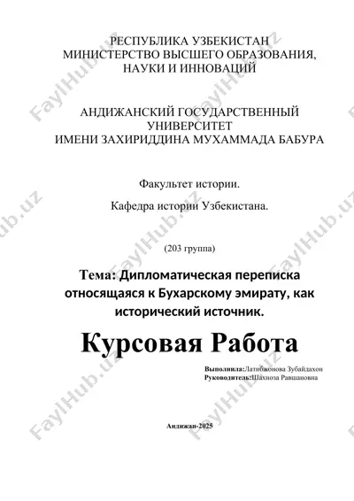 diplomatik axborotlar tarqatilishi — DOCX