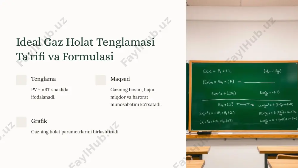 ideal gaz holat tenglamasi - Page 3