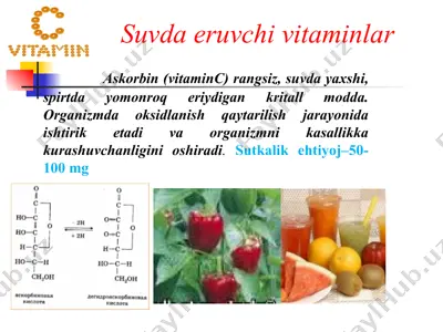 askorbin (vitamin c) — PPT