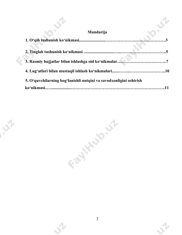 raqamli odob-axloq”ni o‘rganish muhim, deb o‘ylaysiz? (fikringizni 2-3 jumla bilan yozing.) 2-qadam. to‘g‘ri yoki noto‘g‘ri deb belgilang. 1. “yangi avlod akademiyasi” faqat toshkentdagi o‘quvchilar uchun kurs tashkil qilgan. …….. 2. darslar haftasiga 3 kun bo‘lib o‘tadi. ……. 3. kursda faqat video darslar bo‘ladi, boshqa materiallar berilmaydi. ……. 4. dastur 2025-yil 10-iyunda boshlanadi. …….. 5. kurs so‘ngida ishtirokchilarga elektron sertifikat beriladi. ……. 3-qadam. bo‘sh joylarni to‘ldiring: 1. kurs 12 yoshdan __________ yoshgacha bo‘lgan o‘quvchilar uchun mo‘ljallangan. 2. darslar __________ platformasi orqali olib boriladi. 3. kurs __________ hafta davom etadi. 4. darslarni ko‘ra olmaganlar uchun __________ mavjud bo‘ladi. 5. kursga ro‘yxatdan o‘tish muddati: __________. izoh: ushbu topshiriqlar o‘quvchilarning matnni diqqat bilan o‘qish, asosiy g‘oyani anglash va tushunganini ifoda qilish ko‘nikmalarini rivojlantiradi. bu topshiriqlar: matn mazmunini yaxshiroq tushunishga yordam beradi,fikrlash, solishtirish va xulosa chiqarishni o‘rgatadi, muhim ma’lumotlarni ajratib olish malakasini shakllantiradi, yozma va og‘zaki nutqni rivojlantiradi, o‘qishga bo‘lgan qiziqishni oshiradi. o‘quvchi matnni o‘qibgina …