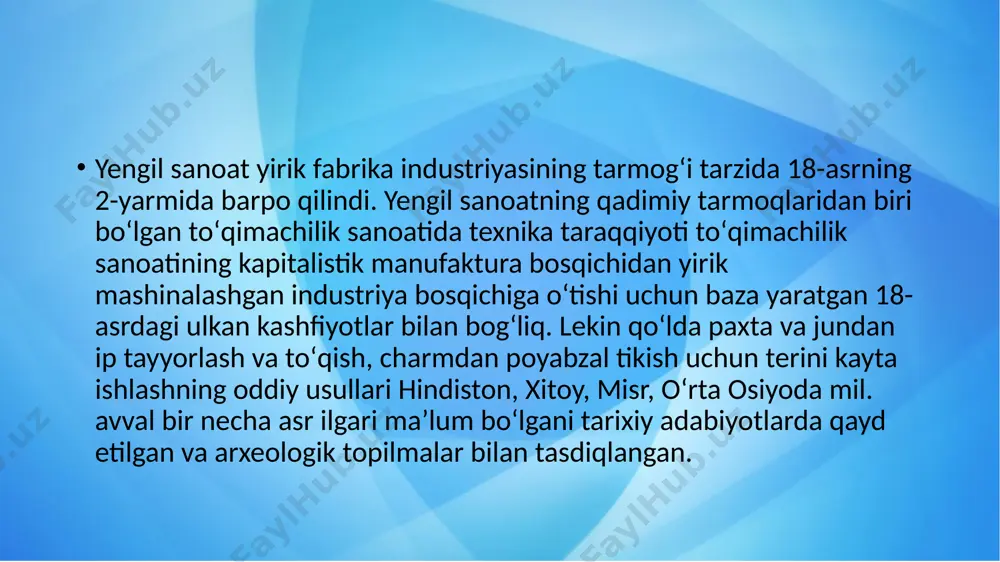 yengil sanoat va uning turlari - Page 4