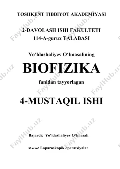 laparoskopiya — DOCX