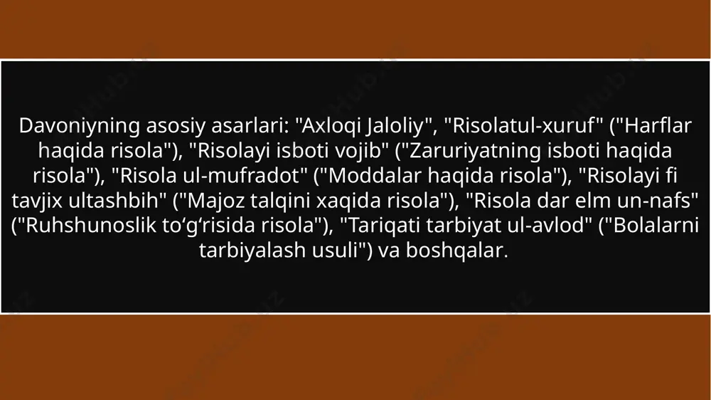 davoniy jaloliddin hayot va ijodi - Page 5