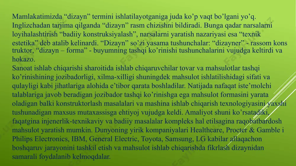 sqichida haqiqiy odamlar bilan o'tirib, ularning fikrlari va his-tuyg'ularini tinglaydilar. empatiyani o'rganishga harakat qilmaydigan dizaynerlar insonga qaratilgan muammolarni hal qilishda qiyin kurashga duch kelishadi. maqsadli mijoz yoki auditoriya va ishlab chiqarilgan har qanday mahsulot, loyiha yoki xizmat o'rtasidagi muhim va zarur ko'prik dizayn fikrlashda empatiya orqali qurilgan. 2-bosqich: aniqlash dizayn jarayonining ushbu bosqichida dizaynerlar o'z ishlari bilan hal qilmoqchi bo'lgan muammo yoki muammoni qisqacha ifodalashlari kerak. empatiyadan so'ng, dizayner o'z tadqiqotlaridan o'rganganlarini mavzuga tatbiq etadi va muammoning aniq izohini ishlab chiqadi. ushbu bosqichda dizaynerlar empatiya bosqichida olgan tushunchalarini ko'rib chiqadilar va sintez qiladilar. diqqatni oxirgi foydalanuvchiga qaratish uchun ushbu bosqichda muammoning aniq va qisqacha tavsifini yaratish juda muhimdir. demak, dizayn fikrlashning ta'rif bosqichi muammoni firma nima qilishi kerak bo'lishidan ko'ra foydalanuvchi talab qiladigan narsa nuqtai nazaridan aniqlashga yordam berishi kerak. 3-bosqich: fikrlash ixtiro qilish ijodkorlikning kalitidir. dizaynerlar empatiya orqali inson tajribasini qamrab olgandan so'ng, muammoga yangi echimlarni o'ylab topadilar. ushbu …