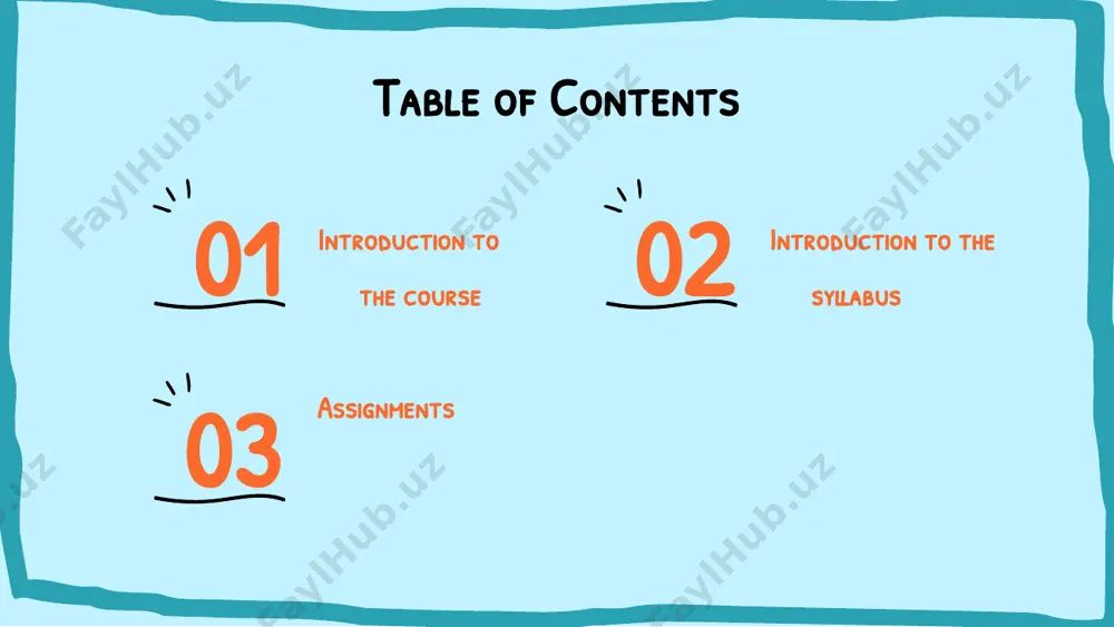 introduction to the course - Page 2