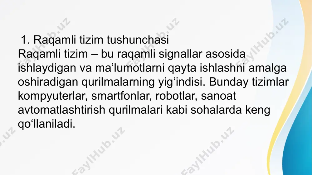raqamli tizimlarni dasturlash asoslari - Page 3