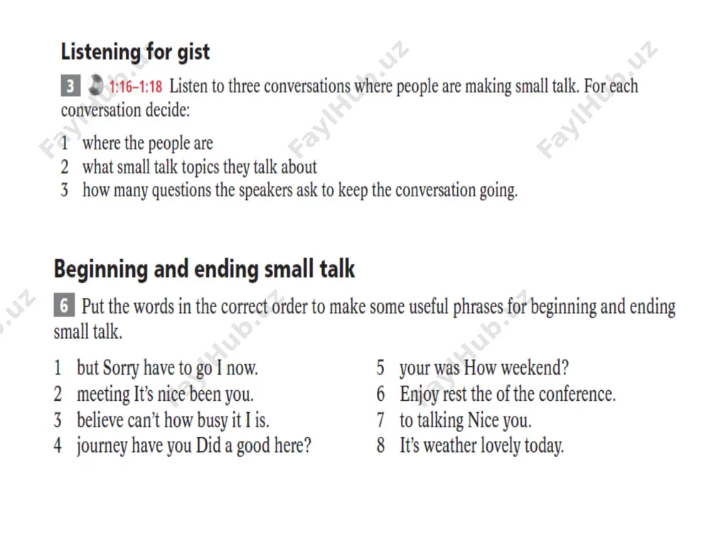 small talk tips - Page 4