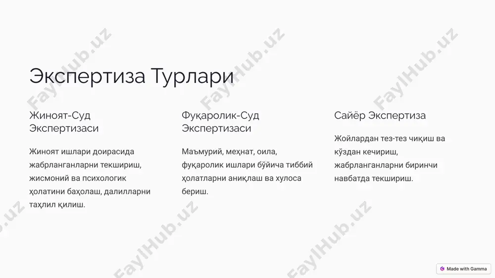 ўзбекистонда суд-тиббий экспертиза хизмати - Page 4
