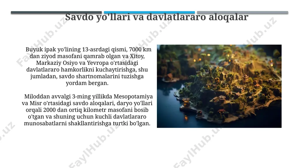 qadimgi davlat birlashmalarining shakllanishida yer va suv munosabatlari - Page 5