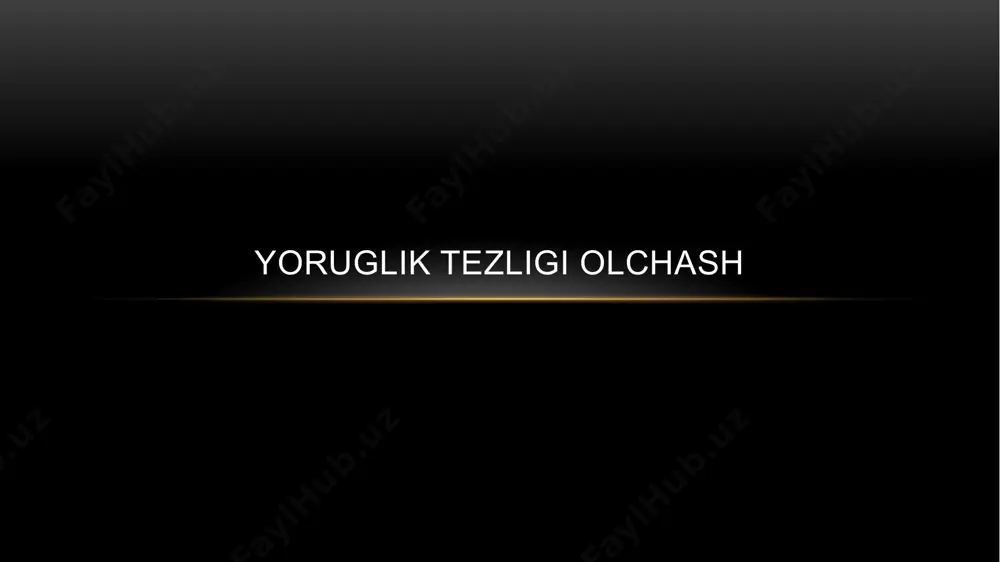 yorugʻlik tezligi - Page 2