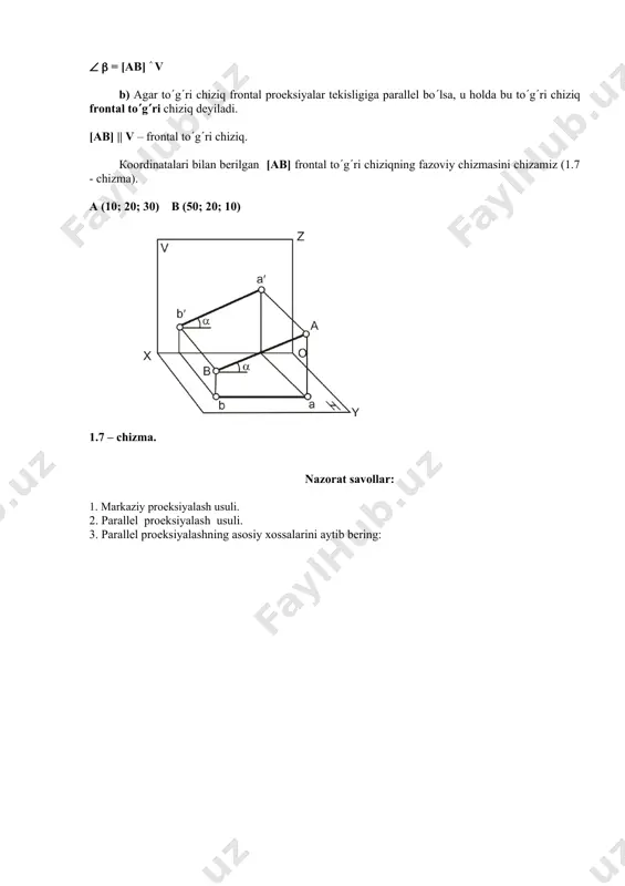 chizma geometriya fani bo‘yicha ma’ruza - Page 5