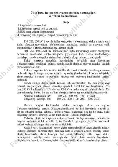 elektr energiya uzatish texnikasi — PDF