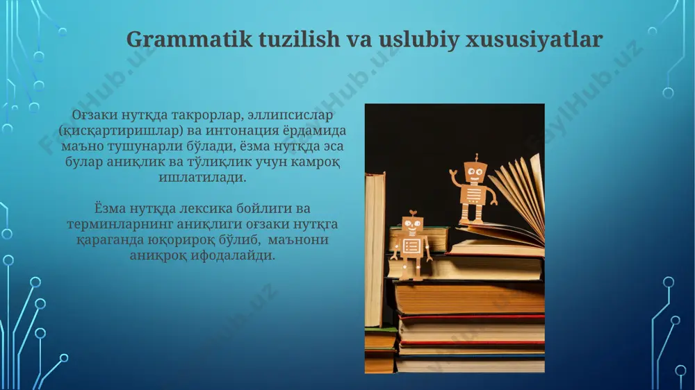 notiqlik va nutq madaniyatining bir-biridan farqli tamonlari - Page 4