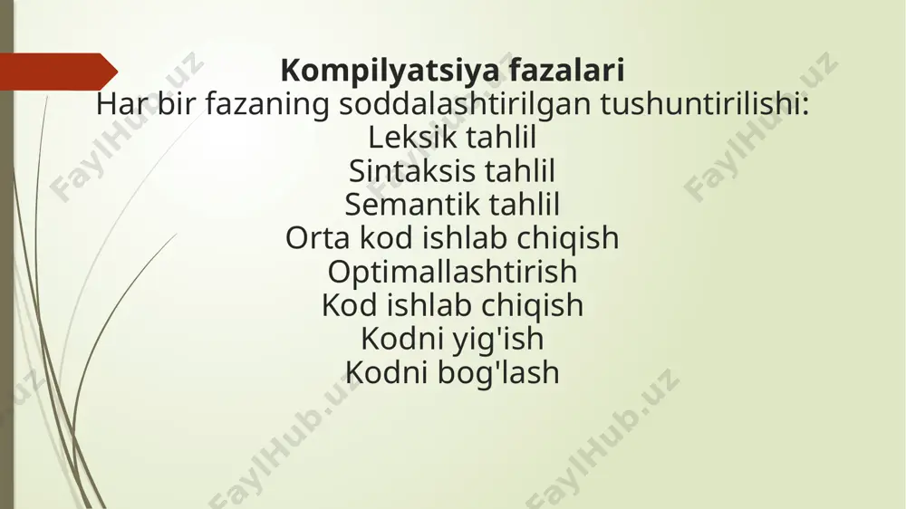 kompilyatsiya fazalari - Page 5