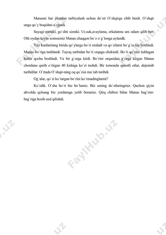 manas- qirg`iz xalqining qahramonlik eposi - Page 4