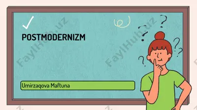 postmodernizm — PPTX