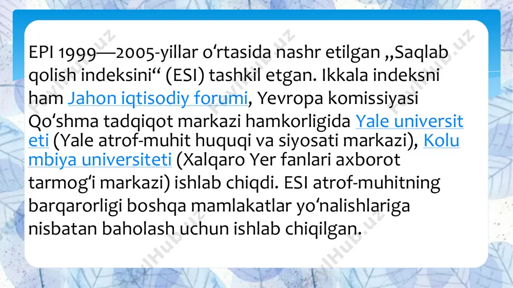 ekologik samaradorlik va barqaror rivojlanish - Page 4