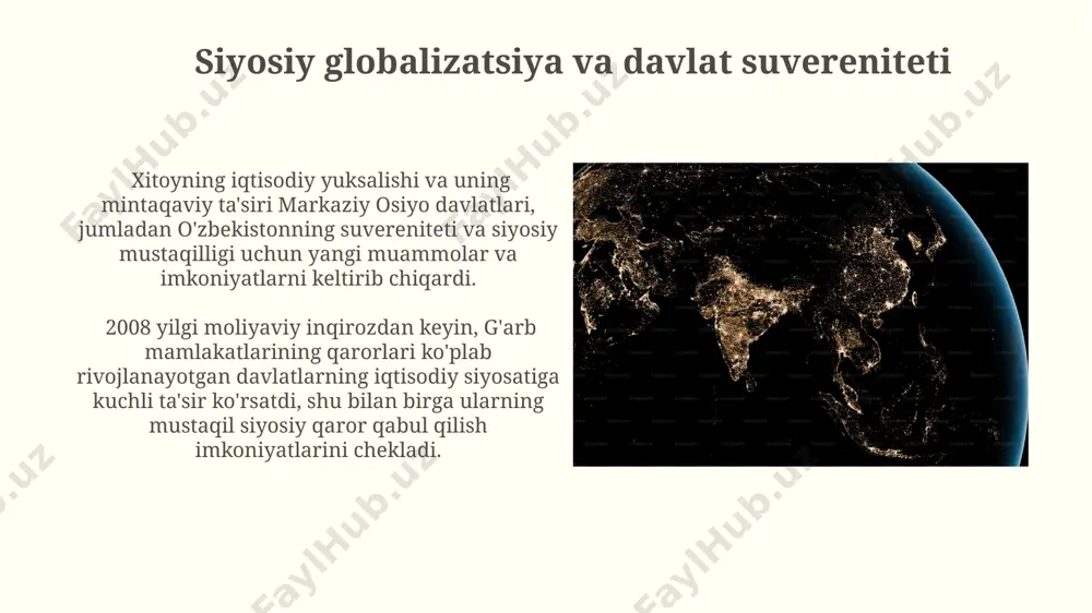 globallashuv va umumbashariy muammolarning falsafaviy jihatlari - Page 5
