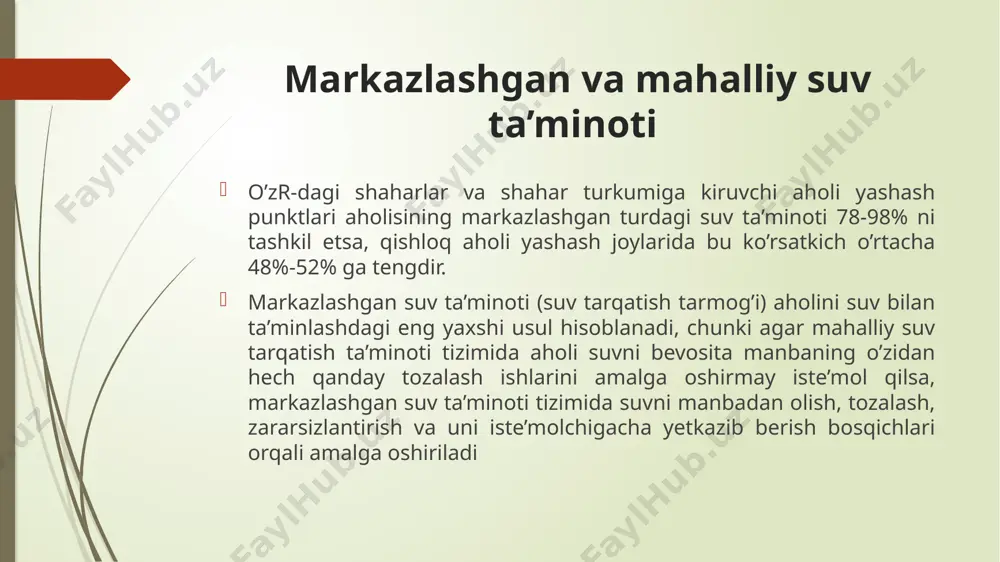 oqovasuvlar va to'zalash usullari - Page 4
