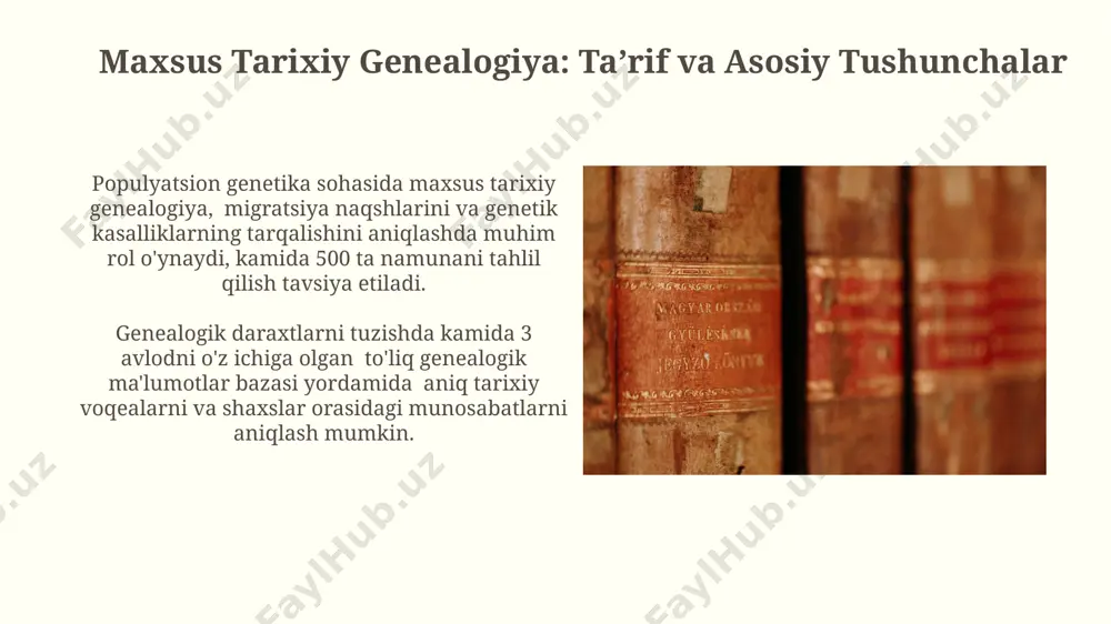 maxsus tarixiy genealogiya tadqiqoti - Page 3
