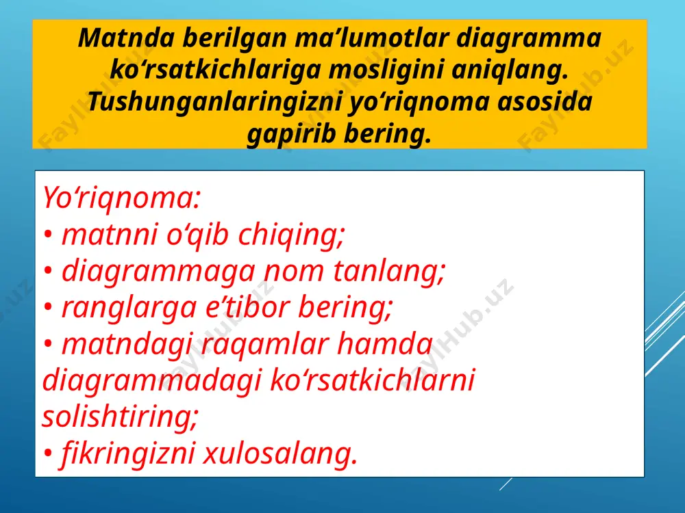 dars rejasi, audio matn ustida ishlash. - Page 5