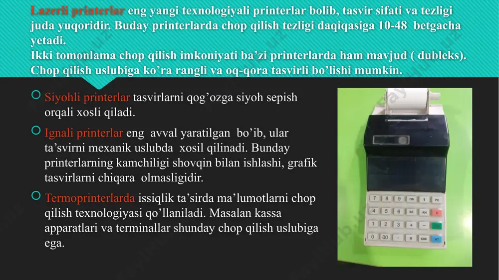 printer va skaner qurilmalari - Page 5
