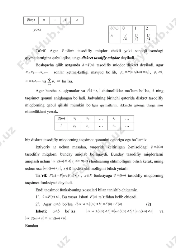 taqsimot funksiyasi - Page 3