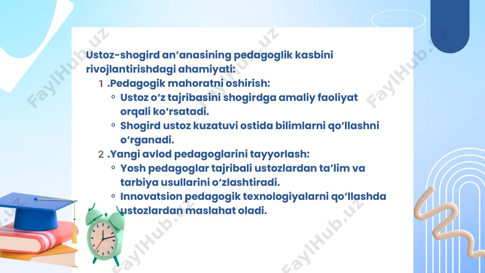 pedagoglik kasbi rivojlantirishda ustoz shogird anʼanalari - Page 4