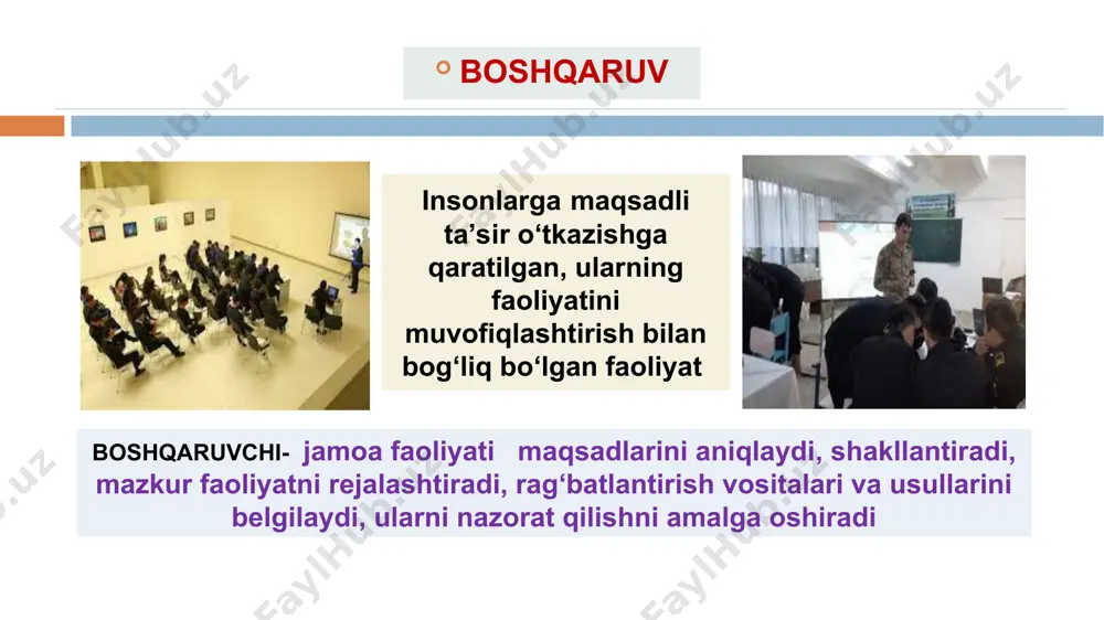 ishdir. avtoritar tarbiya uslubi ispaniyada, lotin amerikasining ba’zi mamlakatlarida mavjud nemis pedagogi fridrix gerbart uni ilmiy asoslagan lotincha: auctoritas — „hokimiyat“ so‘zidan olingan j. j. russo bu uslubni tanqid qilgan fridrix gerbart tartibsiz o’quvchini jazolashni taklif etgan xvi asrda paydo bo‘lgan avtoritar tarbiya uslubi garchi o‘quvchini nihoyatda cheklasa-da, o‘z davrida yaxshi natijalarni ham bergan. masalan, sinfda tartib saqlash, uy xazifalarining bajarailishini nazorat qilish ayni shu tarbiya usulu orqali bir qadar oson bo‘lgan. chunki o‘quvchi o‘qituvchidan qo‘rqqani sababli ham tartibni saqlashga va dars tayyorlashga majbur bo‘lgan. 2.avtoritar tarbiya uslubining ijobiy tomonlari. yong‘inda suv toshqinida odamlarni evakuatsiya qilishda hozirgi kunda avtoritar tarbiyaning ijobiy tomonlari avtoritar tarbiya uslubida o‘qituvchi quyidagi usullarni qo‘llaydi: buyruq qattiqqo‘llik bilan ishlash jazo choralarini qo‘llash ko‘rsatma berish yakka holda guruh faoliyatining yo‘nalishlarini belgilaydi o‘quvchilarga ko‘rsatmalar va buyruqlar beradi javobgarlikni o‘z zimmasiga oladi so‘zsiz bo‘ysunishlarini da’vo qiladi qattiq intizom asosida ish olib boradi topshiriqlarning to‘liq bajarilishini talab qiladi gap qaytargan, …
