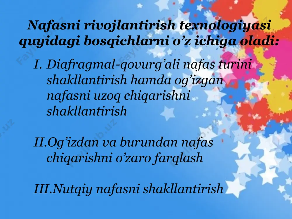 nafasni rivojlantirish texnologiyasi - Page 4