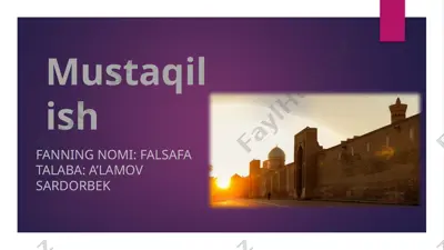 falsafa — PPTX