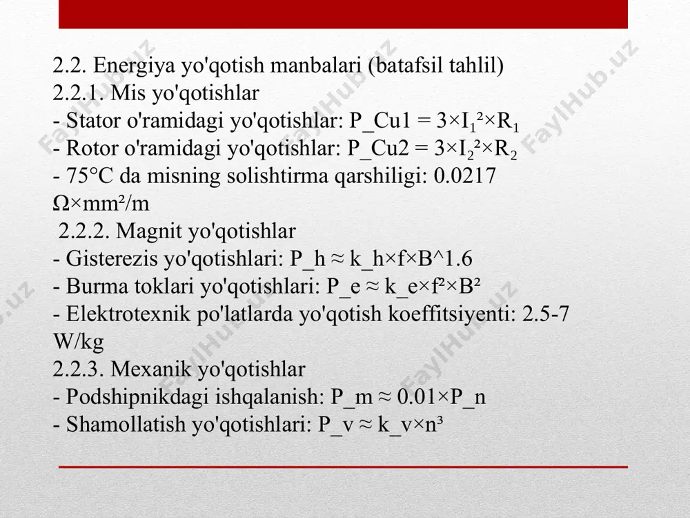 asinxron motorlarning energiya tejamkorlik darajasi - Page 5