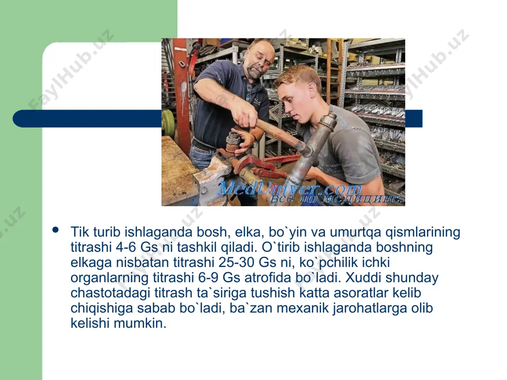 titrash va shovqindan himoyalanish - Page 5