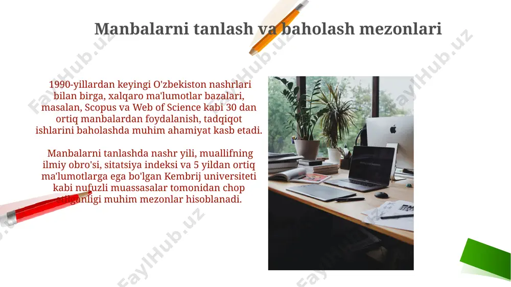 tadqiqot ishini tanqidiy baholash va adabiyotlarni ko‘rib chiqish - Page 4