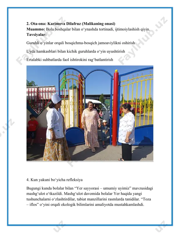 tarbiyachining ish hujjatklari - Page 5
