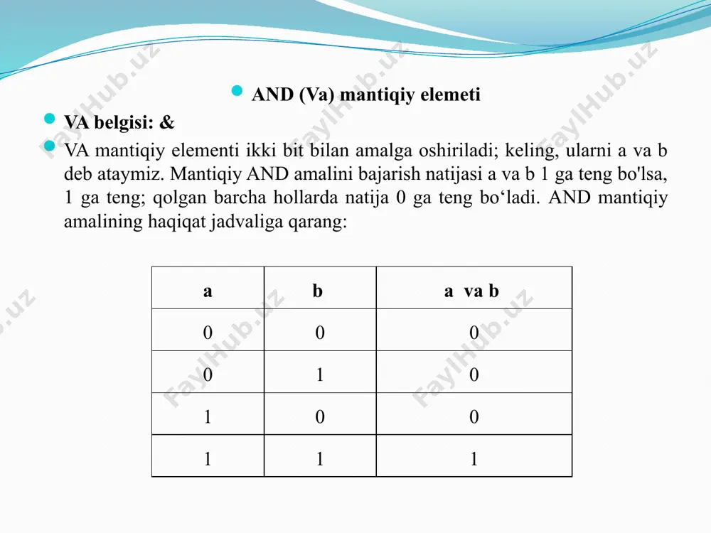 oddiy mantiqiy elementlar - Page 5