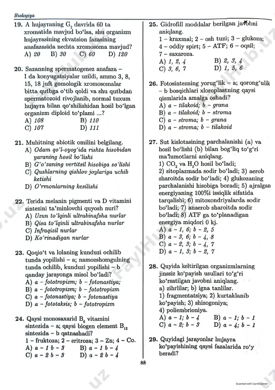 milly sertifikat namunaviy test topshiriglari - Page 4