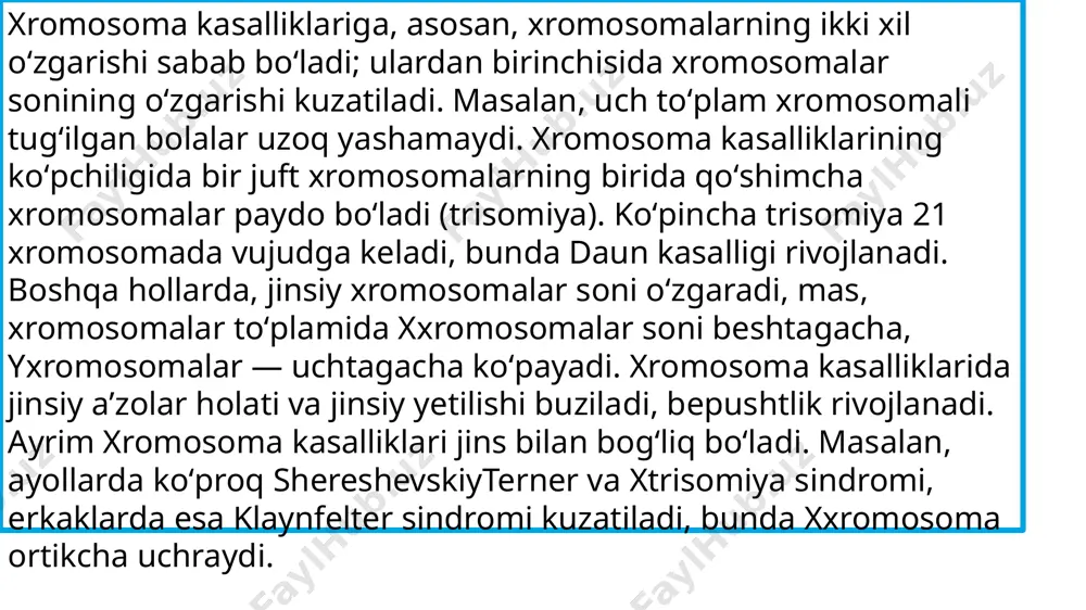 odamlardagi gen va xromosoma kasalliklari - Page 5