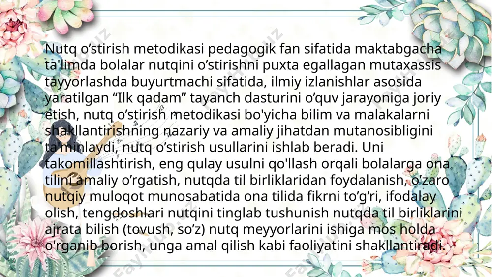 nutq o’stirish metodikasi - Page 3