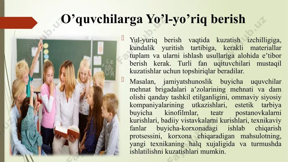 o’quvchilarni pedagogik kuzatish metodi - Page 4