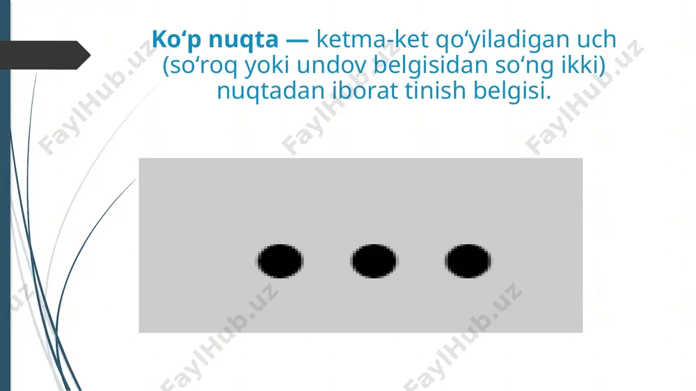 o’zbek tilidagi tanish belgilar va ularning qo’llanilishi - Page 2