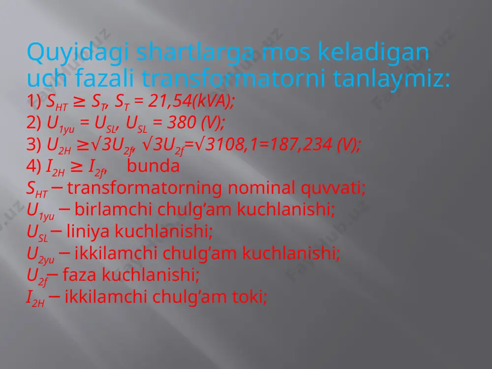 to'g'rilash sxemasi va elektr mexanik tizimlar apparatlari elementlari - Page 5