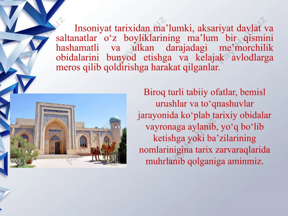moddiy va ma’naviy meros - Page 3