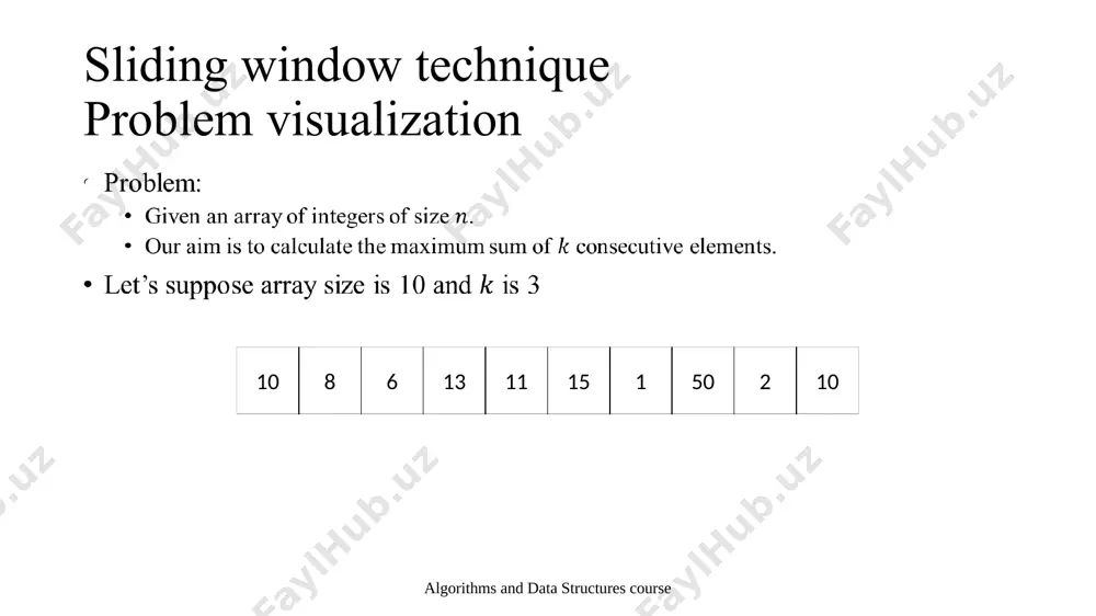 sliding window technique - Page 5