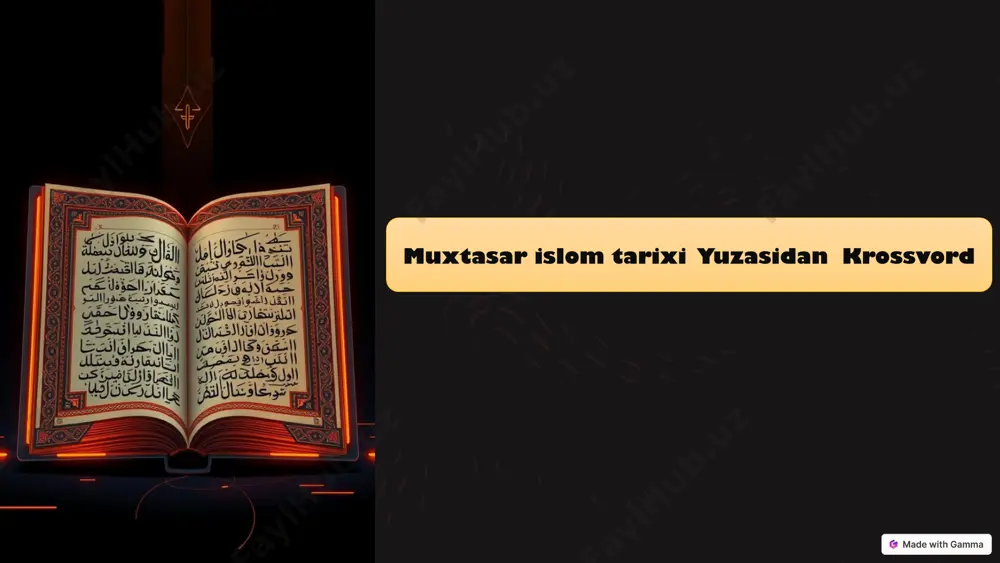 "muxtasar islom tarixi" - Page 5